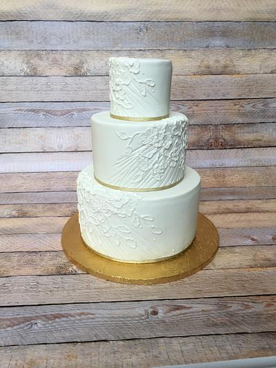 65th Wedding Anniversary - Cake by HotCakes by Tara