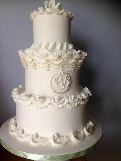 Royal Pearl white  - Cake by Lorna