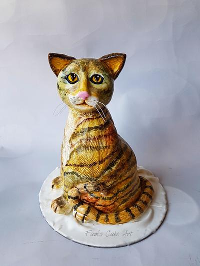 My Kitty - Cake by Famitha Yusuff