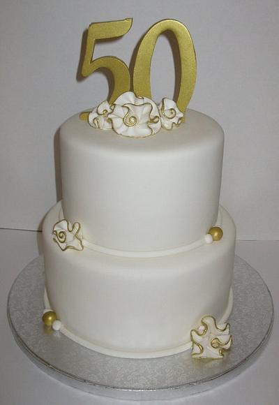 50th Anniversary - Cake by DoobieAlexander