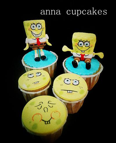 sponge bob square pant - Cake by annacupcakes