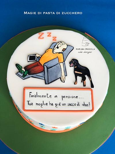 Retirement - Cake by Mariana Frascella