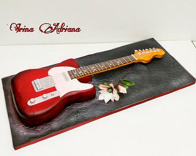 Electric Guitar - Cake by Irina-Adriana