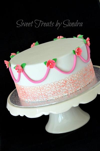 Lace Cake - Cake by Sandra