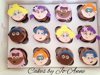 Bubble Guppies Cuppies!  - Cake by Cakes by Jo-Anne