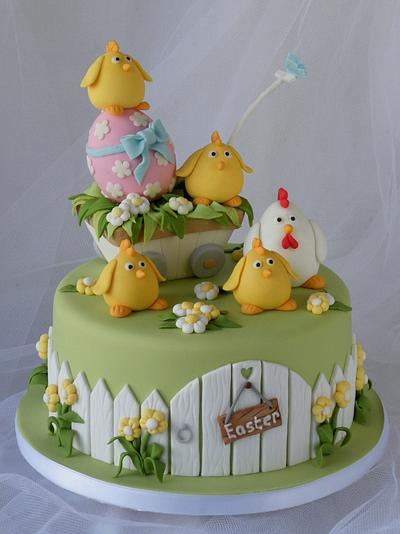 Celebrating Easter in style with a Chocolate Egg - Cake by CakeHeaven by Marlene