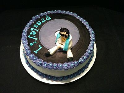 Elvis Presely - Cake by Denise