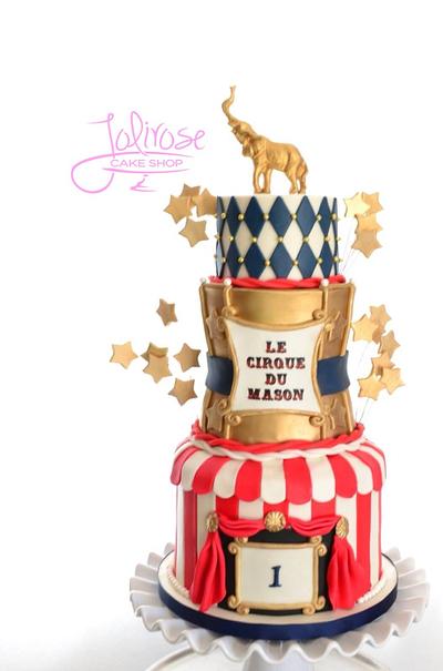 Circus cake - Cake by Jolirose Cake Shop