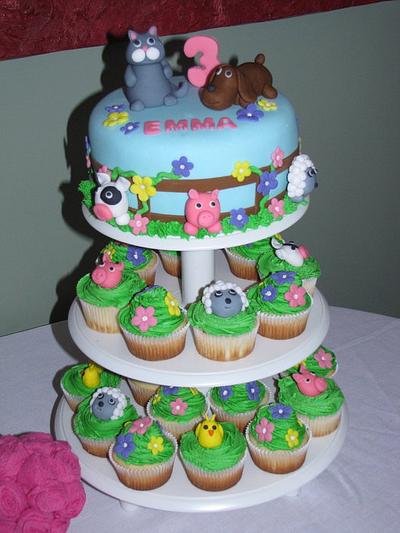 Farm Animal Birthday Cake - Cake by Joseph Fougere