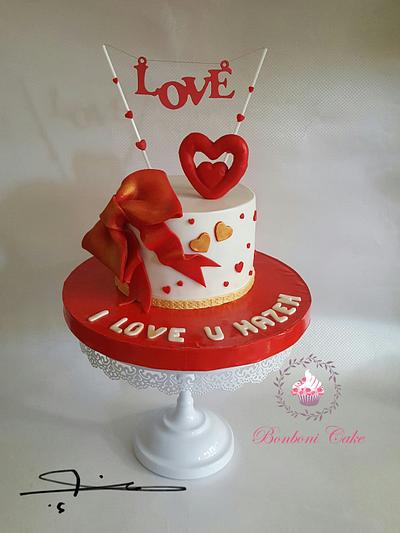 Love - Cake by mona ghobara/Bonboni Cake