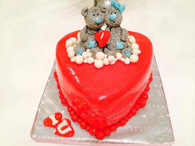 Lovely teddies:) - Cake by Malika