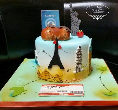 TRAVEL - Cake by Fées Maison (AHMADI)
