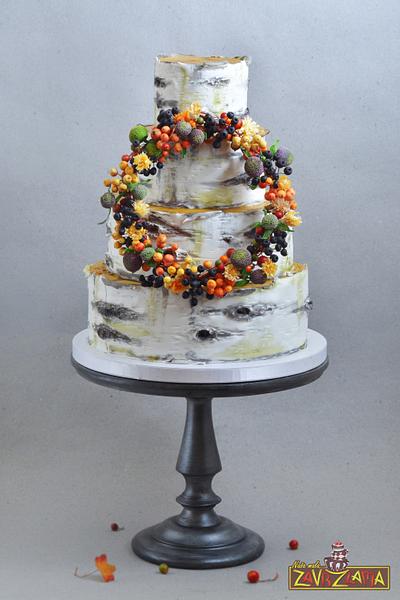 Autumn Wedding Cake - Cake by Nasa Mala Zavrzlama