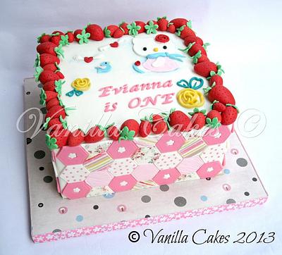 Patchwork Hello Kitty - Cake by Adrienne