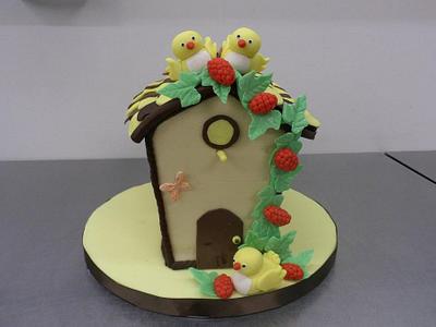 Bird House Cake - Cake by Saranya Thineshkanth