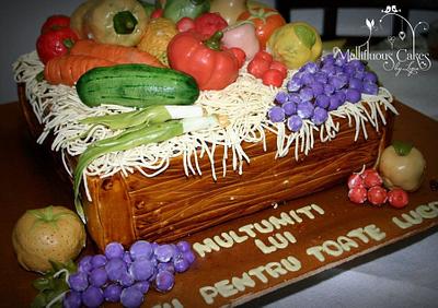 Thanksgiving cake - Cake by Mellifluouscakes