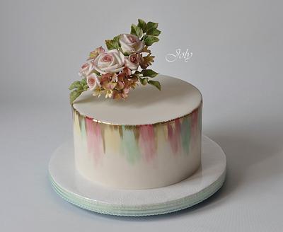 Birthday cake  - Cake by Jolana Brychova