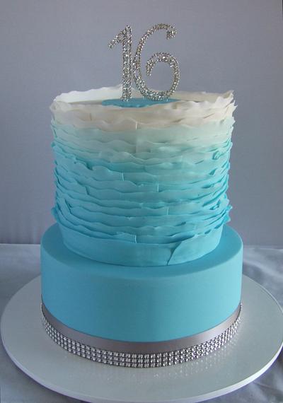 Sweet 16 Birthday Cake - Cake by Cake A Chance On Belinda