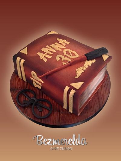 Harry Potter Book Of Spells - Cake by Bezmerelda