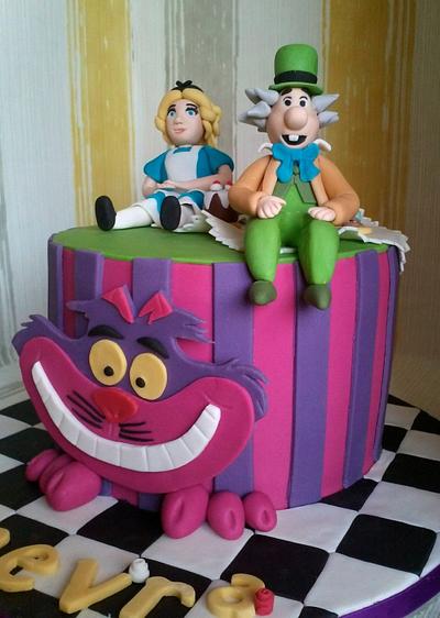 Alice in Wonderland cake - Cake by Milena