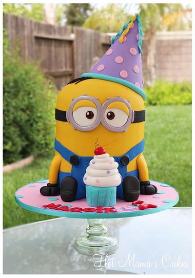  A Minion for Maggie! - Cake by Hot Mama's Cakes