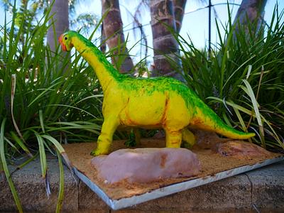 3D Dinosaur Cake - Cake by HowToCookThat