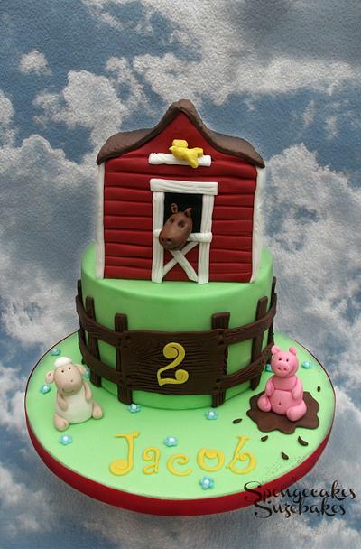Farmyard Cake - Cake by Spongecakes Suzebakes