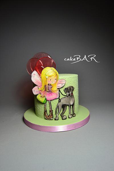 dog cake - Cake by cakeBAR