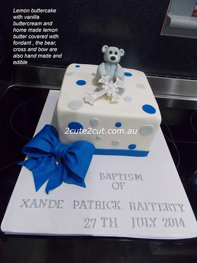 Christening Cake - Cake by Kerry Lacey
