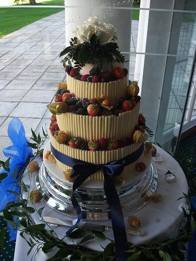 wedding cake - Cake by Ella James