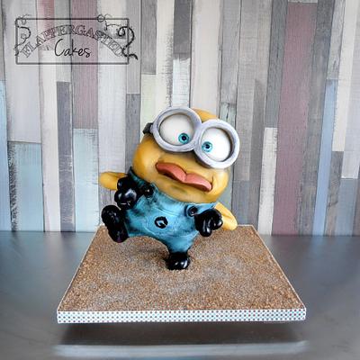 Farting minion - Cake by Flappergasted Cakes