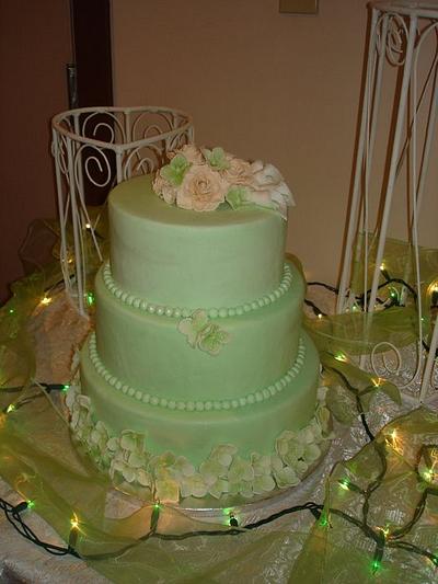 Sage Wedding - Cake by Shelly- Sweetened by Shelly