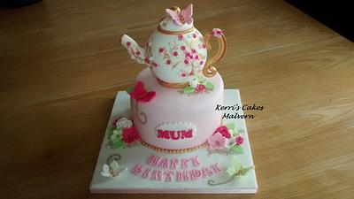 My Mum's Birthday Cake x - Cake by Kerri's Cakes