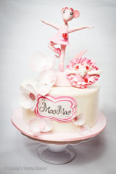 Angelina Ballerina Cake - Cake by JackiesHomeBakes