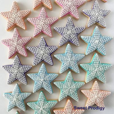 Stars in a Row | Sweet Prodigy - Cake by Sweet Prodigy