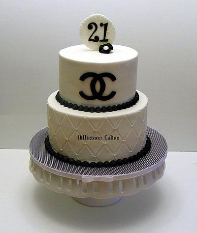 Chanel Birthday - Cake by Stephanie Dill