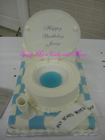 Toilet Birthday Cake - Cake by Charlotte VanMol