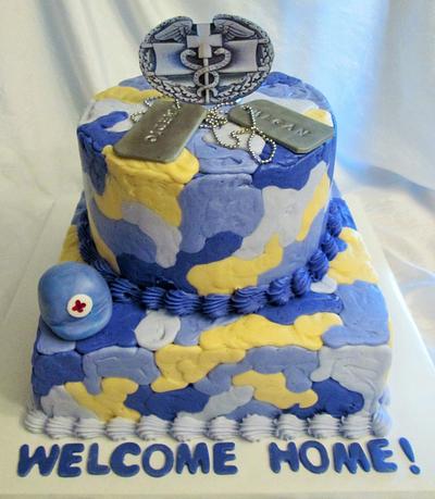 Megan's Combat Medic Cake - Cake by Christeena Dinehart