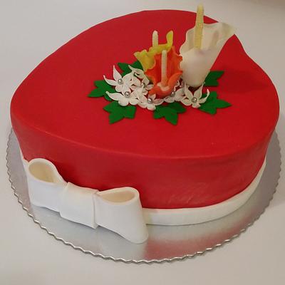 Happy heart - Cake by Zerina