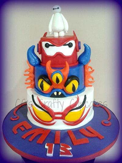 Big Hero 6 Super Baymax - Cake by Cathy Clynes