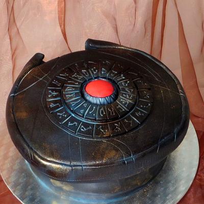 Stargate Dial Home Device - Cake by Eva Kralova