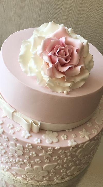 Christening cake - Cake by sansil (Silviya Mihailova)
