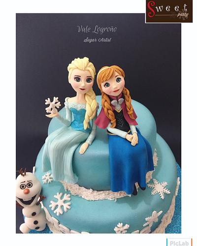 Frozen cake - Cake by  Vale Logroño