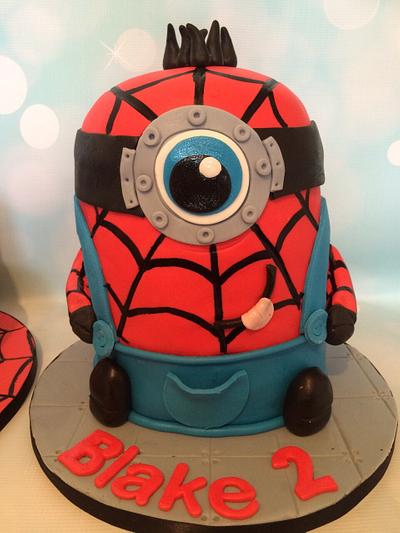 Spider-Man minion - Cake by Loricakes