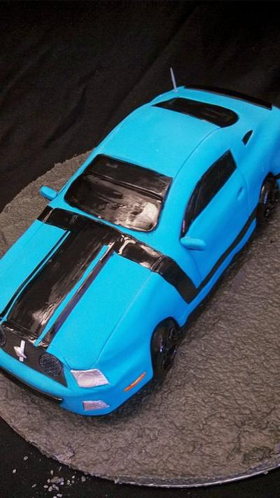 Ford Mustang Boss 302 - Cake by Elyse Rosati