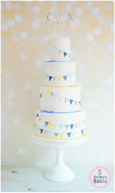 Beautiful Bunting - Cake by Dollybird Bakes