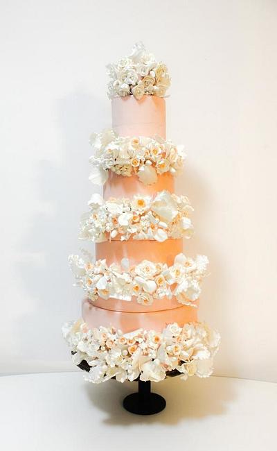 8-Tier Wedding Cake - Cake by Lavender crust