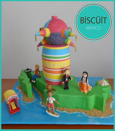 ¡¡VIVA MEXICO!! - Cake by BISCÜIT Mexico