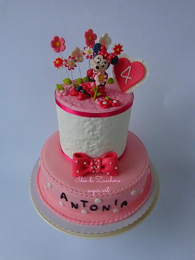 Minnie mouse flowers - Cake by Olma Iacono