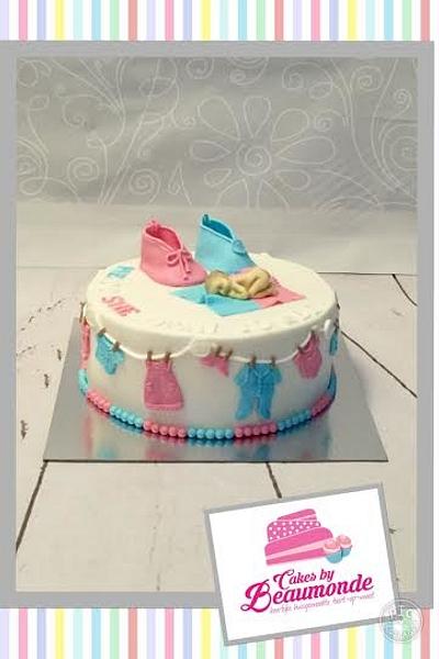 It's a boy! - Cake by Cakes by Beaumonde